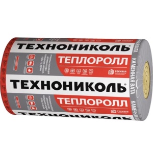 Купить на centrosnab.ru Базальтовый утеплитель минвата ТехноНиколь Теплоролл 5000*1200*100мм по цене от 749,50 руб.!